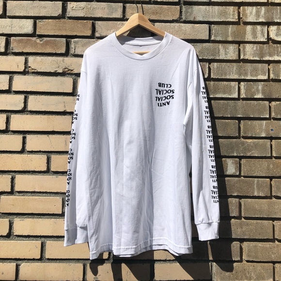 Antisocial Social Club reversed logo L/S - Picture 3 of 5